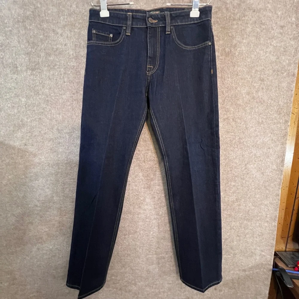 Tecovas Straight Jean Mens 31x31 Dark Blue Denim Western Workwear